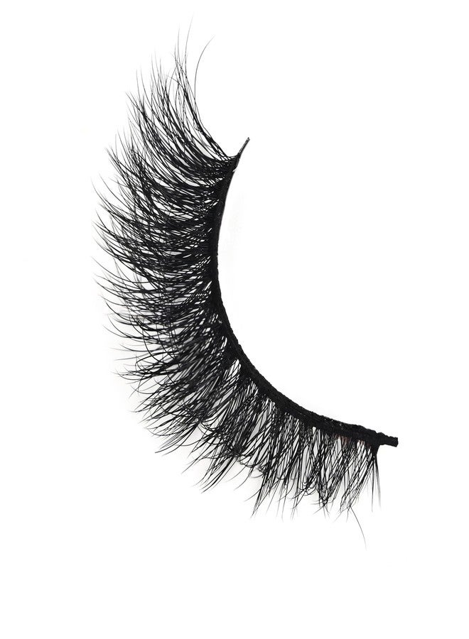 kmilro Mink Lashes Wispy False Eyelashes 3D Volume Strip Lashes 15mm Cat Eye Faux Mink Lashes 7 Pairs Fake Eyelash Multipack, by Kmilro - Image 2